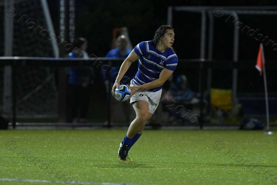 Wheaton Men\'s Rugby vs Mass Maritime.  Photo by Keith Nordstrom